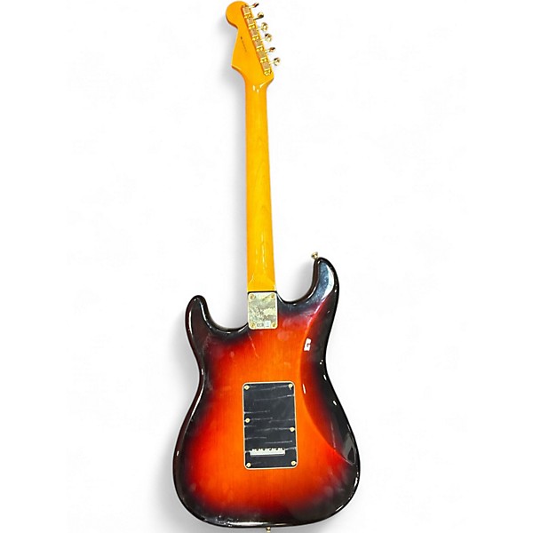 Used 2013 Fender Artist Series Stevie Ray Vaughan Stratocaster 3 Tone Sunburst Solid Body Electric Guitar