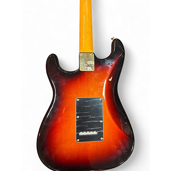 Used 2013 Fender Artist Series Stevie Ray Vaughan Stratocaster 3 Tone Sunburst Solid Body Electric Guitar