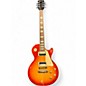 Used 2012 Gibson Les Paul Traditional Pro V Satin Top Heritage Cherry Sunburst Solid Body Electric Guitar thumbnail