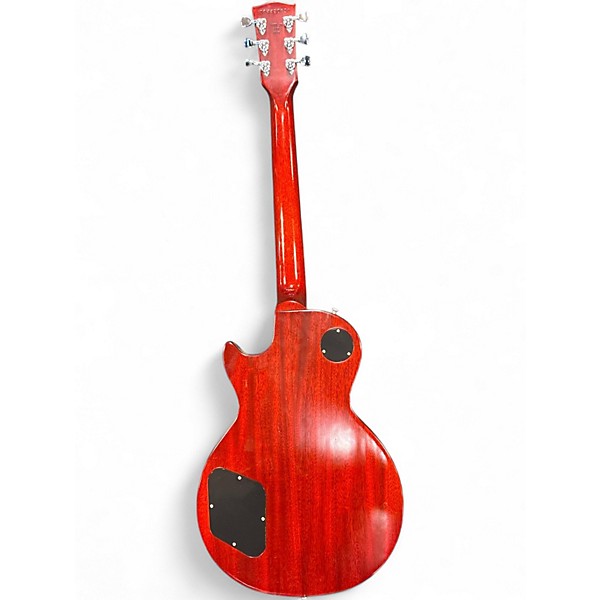 Used 2012 Gibson Les Paul Traditional Pro V Satin Top Heritage Cherry Sunburst Solid Body Electric Guitar