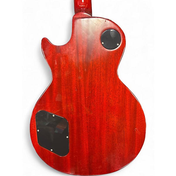 Used 2012 Gibson Les Paul Traditional Pro V Satin Top Heritage Cherry Sunburst Solid Body Electric Guitar