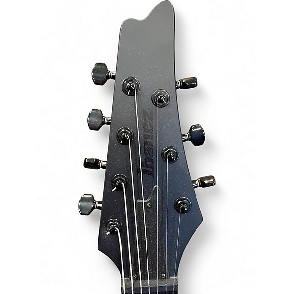 Used Ibanez ICtb721 Iceman 7 String Black Solid Body Electric Guitar