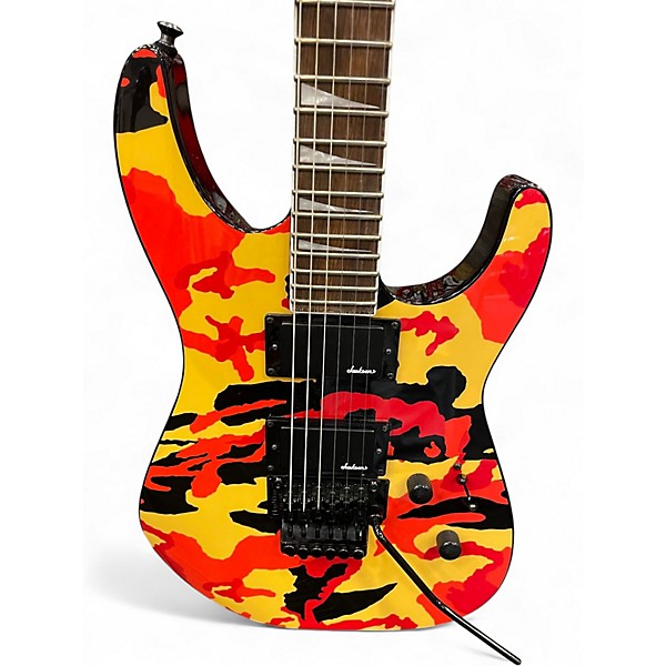 Used Jackson SLX Soloist Camo Solid Body Electric Guitar