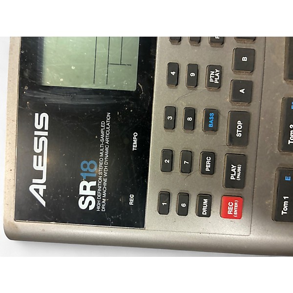 Used Alesis SR18 Drum Machine