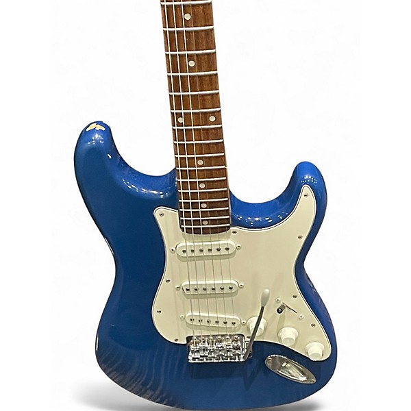Used Squier Affinity Stratocaster Blue Solid Body Electric Guitar