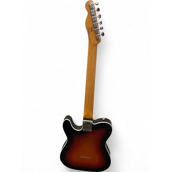 Used Squier CLASSIC VIBE 60'S TELECASTER 2 Tone Sunburst Solid Body Electric Guitar