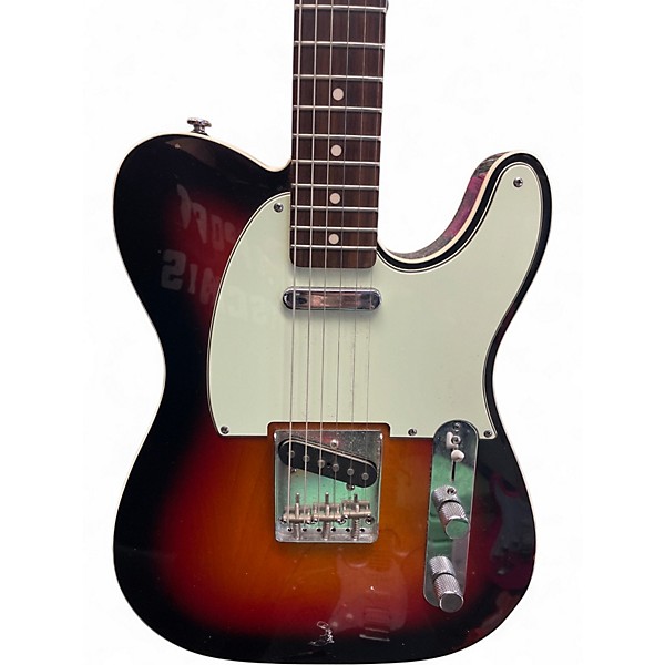Used Squier CLASSIC VIBE 60'S TELECASTER 2 Tone Sunburst Solid Body Electric Guitar