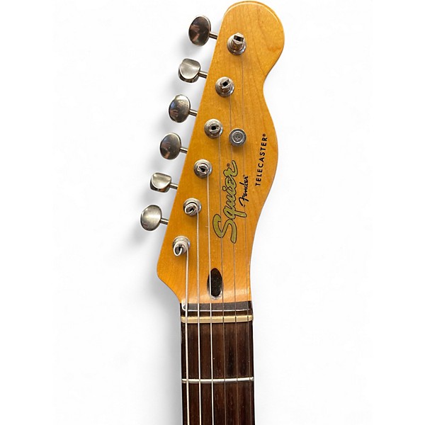 Used Squier CLASSIC VIBE 60'S TELECASTER 2 Tone Sunburst Solid Body Electric Guitar