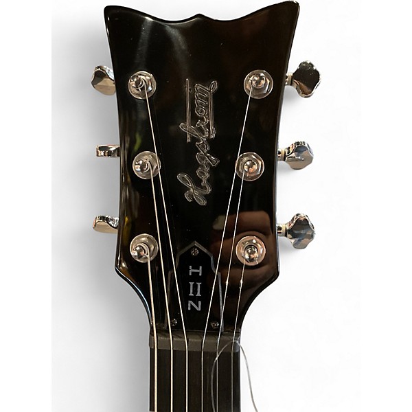 Used Hagstrom HIIN Black Solid Body Electric Guitar