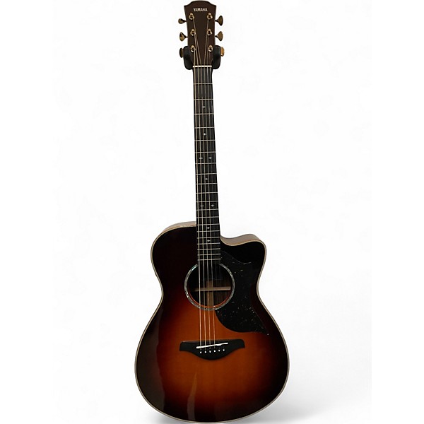 Used Yamaha AC5R DLX Sunburst Acoustic Electric Guitar