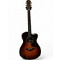 Used Yamaha AC5R DLX Sunburst Acoustic Electric Guitar thumbnail