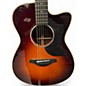 Used Yamaha AC5R DLX Sunburst Acoustic Electric Guitar
