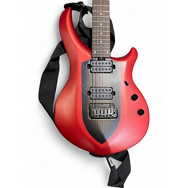 Used Sterling by Music Man JOHN PETRUCCI MAJESTY MAJ100 ICED CRIMSON Solid Body Electric Guitar