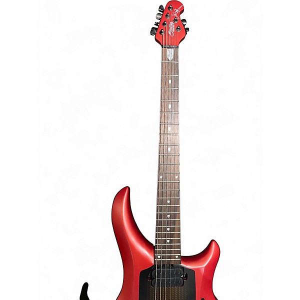 Used Sterling by Music Man JOHN PETRUCCI MAJESTY MAJ100 ICED CRIMSON Solid Body Electric Guitar