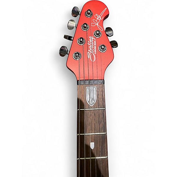 Used Sterling by Music Man JOHN PETRUCCI MAJESTY MAJ100 ICED CRIMSON Solid Body Electric Guitar