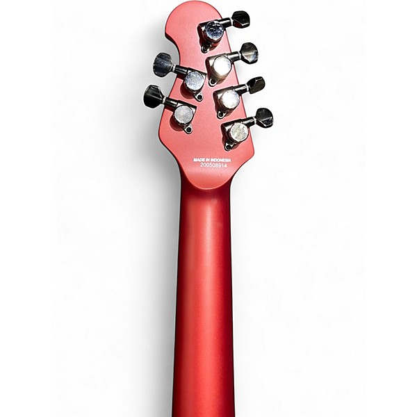 Used Sterling by Music Man JOHN PETRUCCI MAJESTY MAJ100 ICED CRIMSON Solid Body Electric Guitar