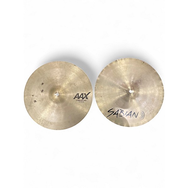 Used SABIAN 14in AAX X-CELERATOR HI HATS Cymbal