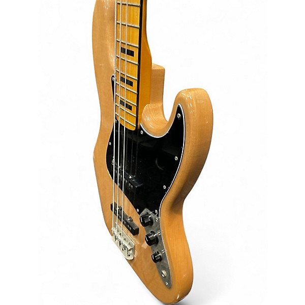 Used Squier Classic Vibe 70s Jazz Bass Natural Electric Bass Guitar