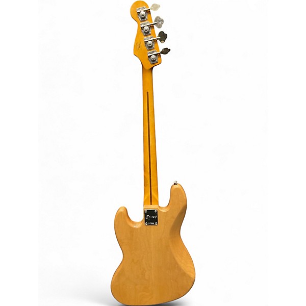 Used Squier Classic Vibe 70s Jazz Bass Natural Electric Bass Guitar