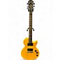 Used 2014 Epiphone Les Paul Special Yellow Solid Body Electric Guitar thumbnail
