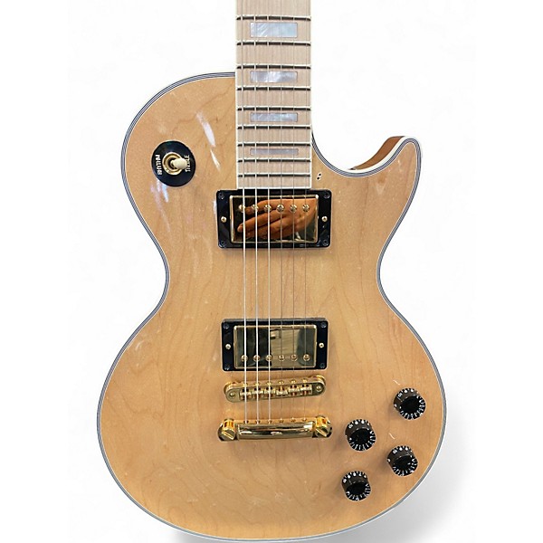 Used Gibson Les Paul Custom Maple Solid Body Electric Guitar