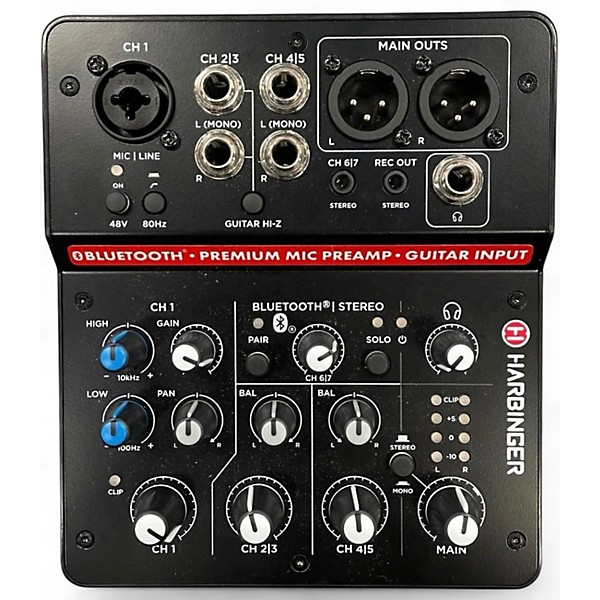 Used Harbinger LV7 Unpowered Mixer