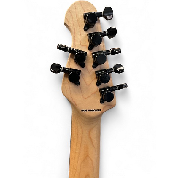 Used Sterling by Music Man JP70 John Petrucci Signature Black Solid Body Electric Guitar