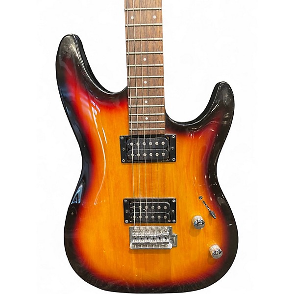 Used Laguna LE122 Sunburst Solid Body Electric Guitar