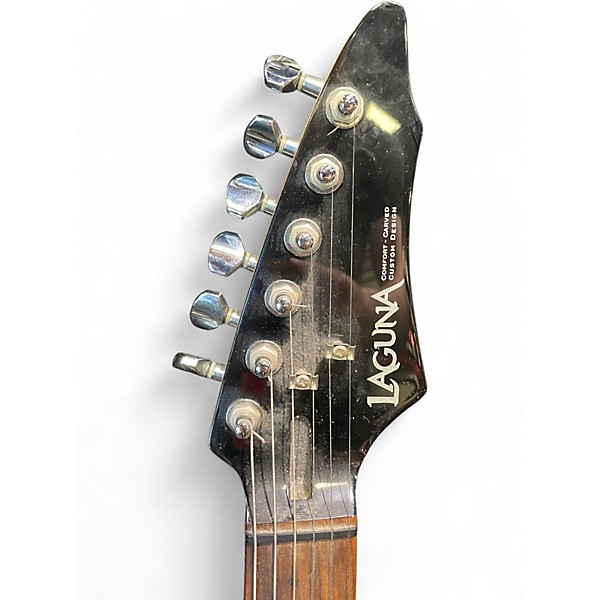 Used Laguna LE122 Sunburst Solid Body Electric Guitar