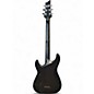 Used Schecter Guitar Research C1 Platinum BLACK Solid Body Electric Guitar