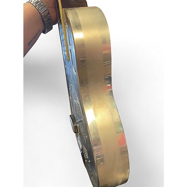 Used National Resophonic Style O metal Resonator Guitar