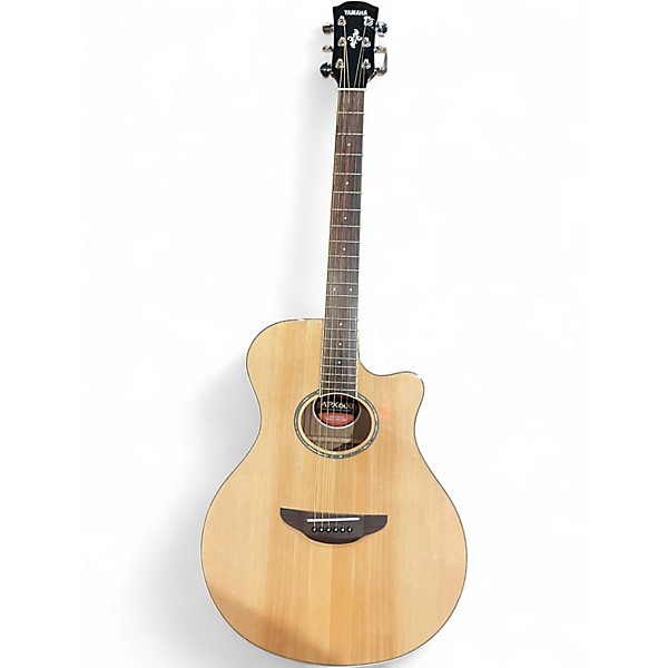Used Yamaha APX600 Natural Acoustic Electric Guitar
