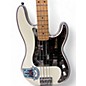 Used Fender Precision bass steve harris White Electric Bass Guitar