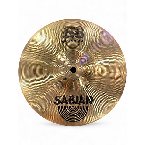 Used SABIAN 10in B8 Splash Cymbal