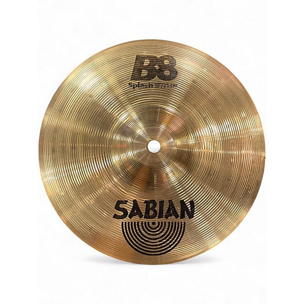 Used SABIAN 10in B8 Splash Cymbal
