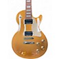 Used Gibson Les Paul Tribute Gold Top Solid Body Electric Guitar