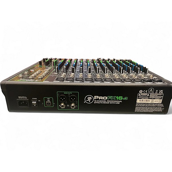 Used Mackie PROFX16V3 Unpowered Mixer