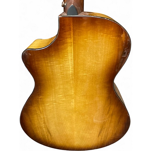 Used Breedlove Pursuit Concert EX FL Natural Acoustic Bass Guitar