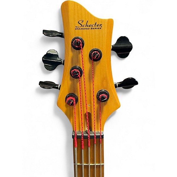 Used Schecter Guitar Research Riot 5 Natural Solid Body Electric Guitar