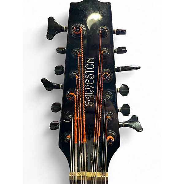 Used Galveston 12 String Bass 2 Color Sunburst Electric Bass Guitar