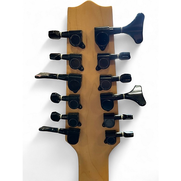 Used Galveston 12 String Bass 2 Color Sunburst Electric Bass Guitar