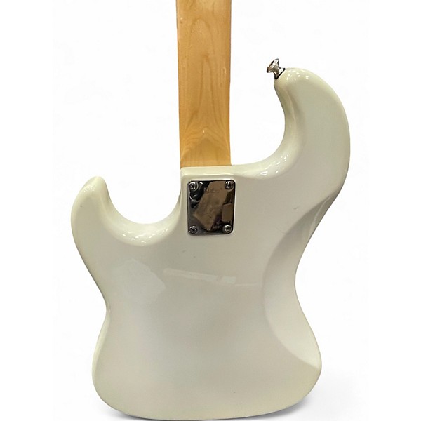 Used Burns Marquee Olympic White Electric Bass Guitar