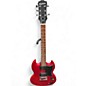 Used Epiphone SG Trans Crimson Red Solid Body Electric Guitar thumbnail