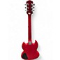 Used Epiphone SG Trans Crimson Red Solid Body Electric Guitar