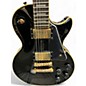 Used Epiphone Les Paul Custom Classic Pro Black and White Solid Body Electric Guitar