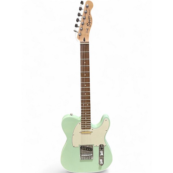 Used Squier Bullet Telecaster Seafoam Green Solid Body Electric Guitar
