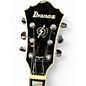 Used Ibanez AFS75TD SV 12 01 Metallic Silver Hollow Body Electric Guitar