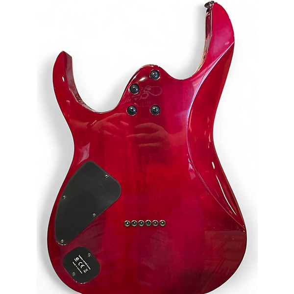 Used Ibanez RG921QMF Premium RED DESERT Solid Body Electric Guitar