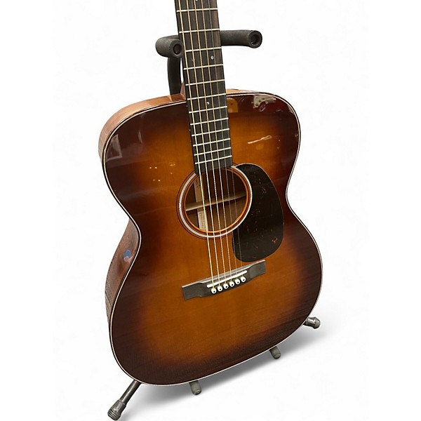 Used Martin Custom Shop NAMM Show 0000M14 Sinker Mahogany Ambertone Acoustic Guitar