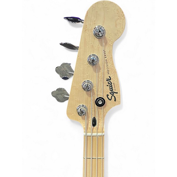Used Squier sonic precision bass Surf Green Electric Bass Guitar